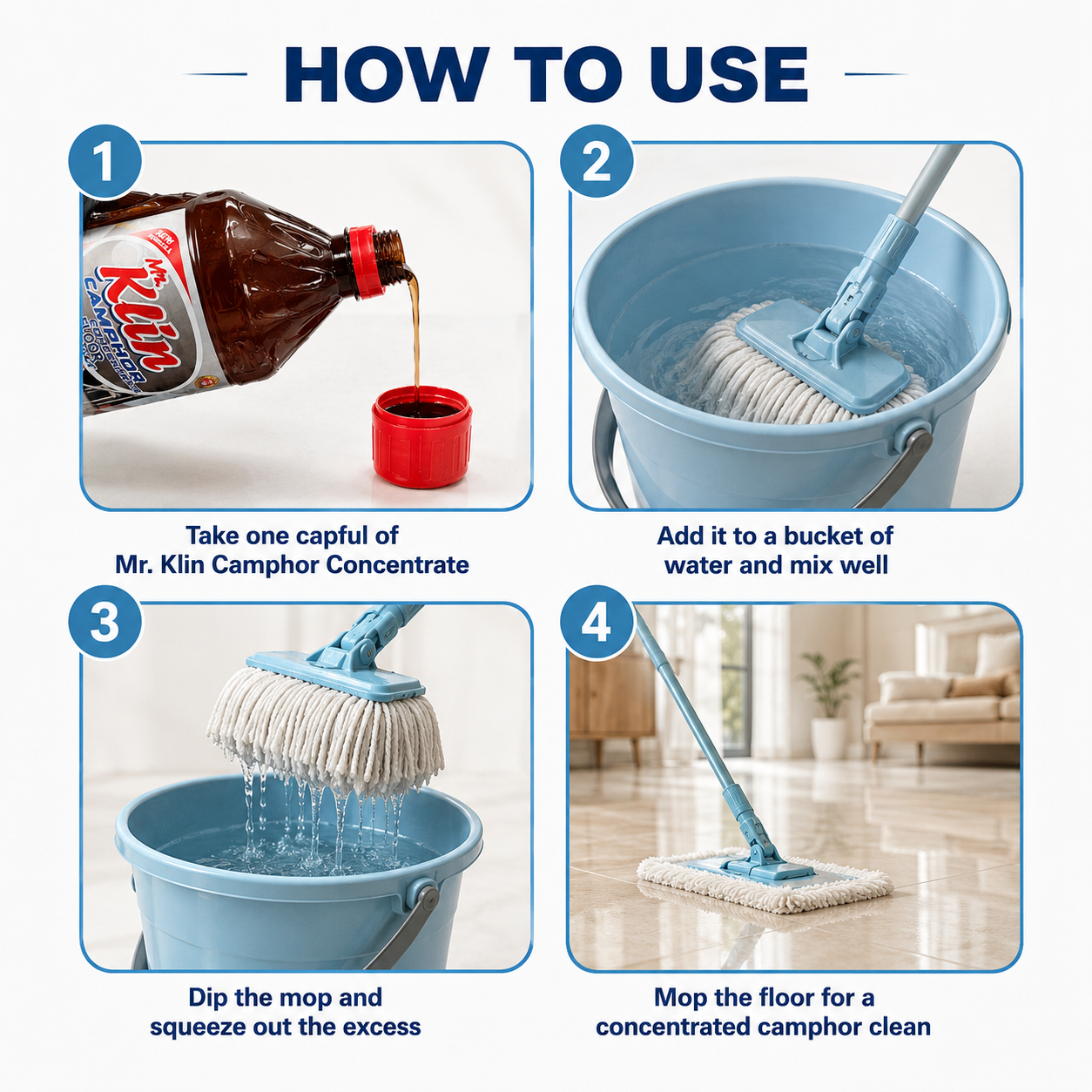 Camphor Concentrate Floor Cleaner view 3
